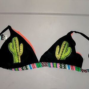 Aztec suit top with cactus (brand unknown)